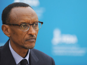 Rwanda's President Paul Kagame at the International Fund for Agricultural Development headquarters in Rome in February. (photo courtesy of Google).