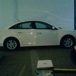 One of the five Chevrolet Cruze cars consumers will win in the #AchieveMore consumer campaign 