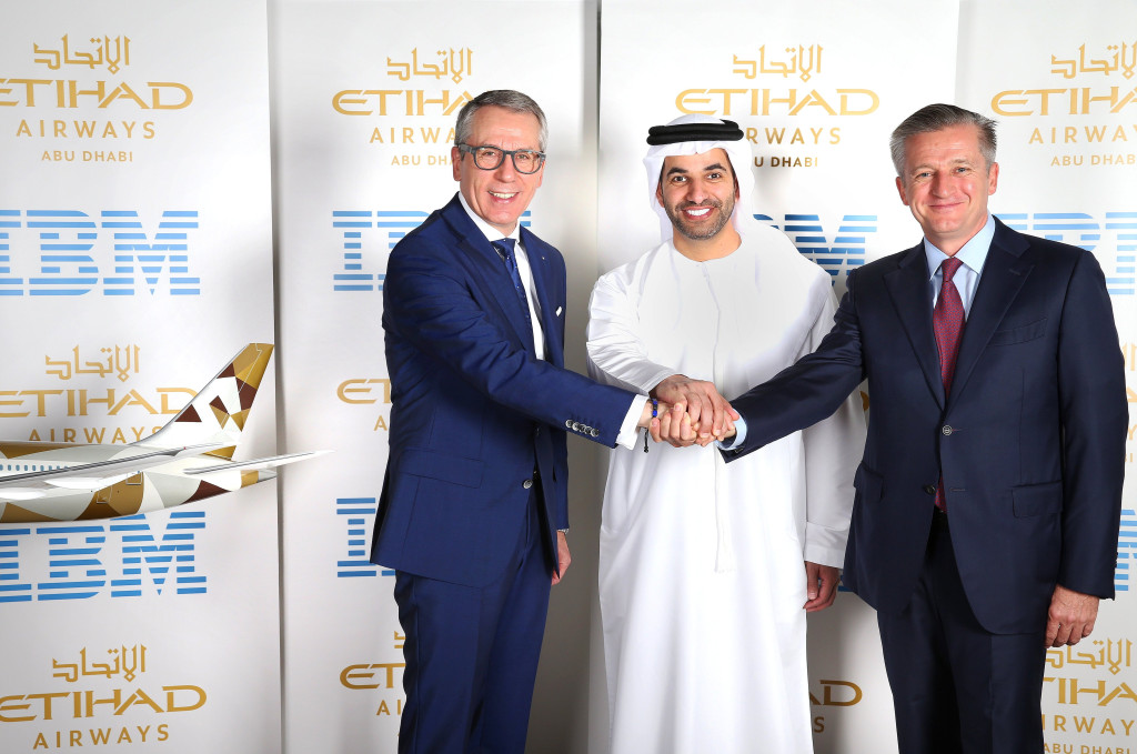 Etihad Airways - IBM Agreement Photo