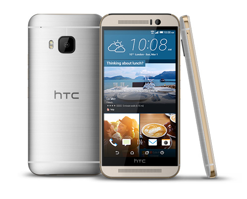 A photo of the HTC One M9