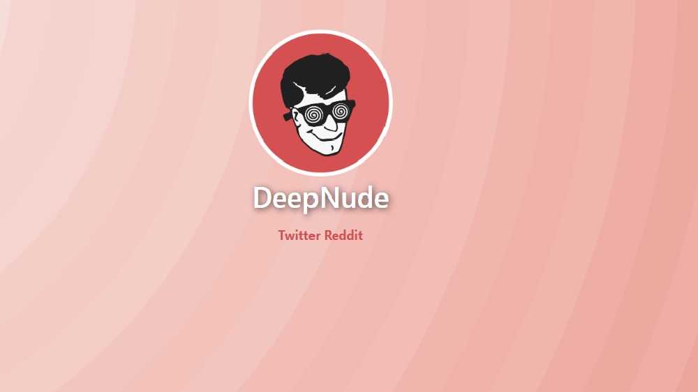 DeepNudes webiste