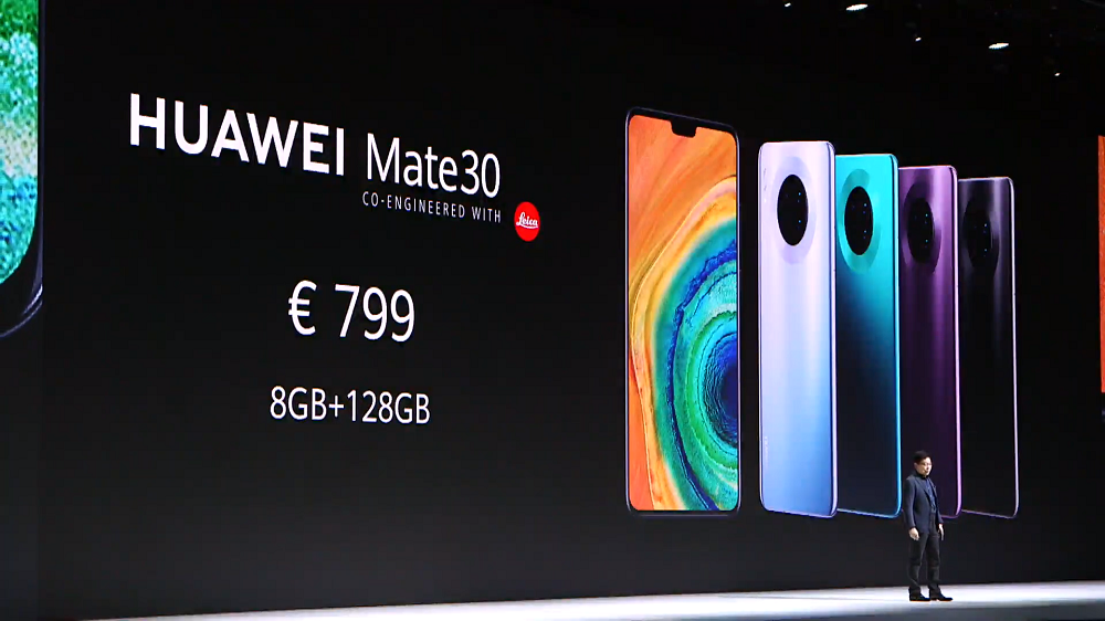 Huawei Mate 30 series launch