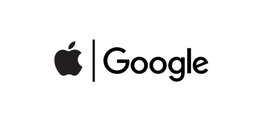 Google Apple logo