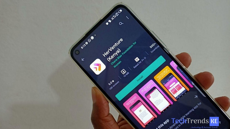 HerVenture, a business skills training mobile app for women entrepreneurs launched in Kenya