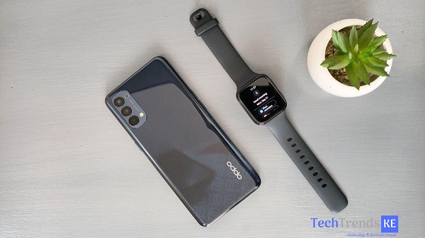 OPPO Reno4 and the OPPO Watch.