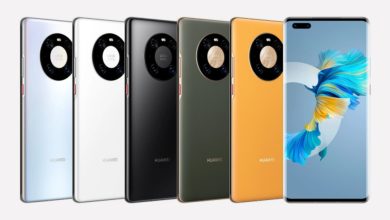 Huawei Mate 40 Series color variants