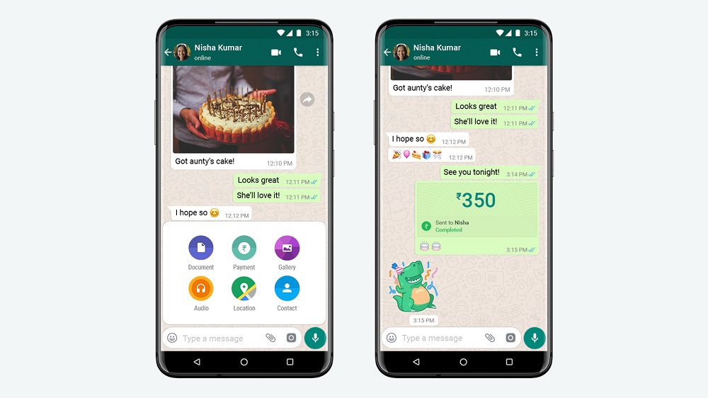 WhatsApp pay in India