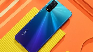 vivo Y20 in Nebula Blue