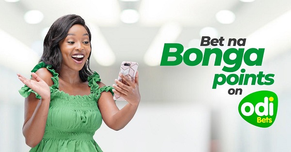 Betting fanatics can now deposit on one of Kenya’s betting firms, Odibets, using Safaricom Bonga points.