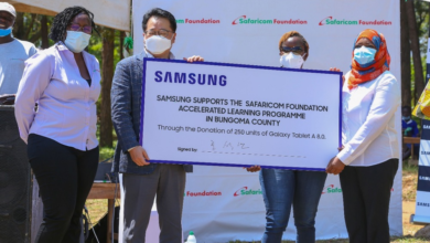 Samsung M.D and Safaricom Foundation chairman