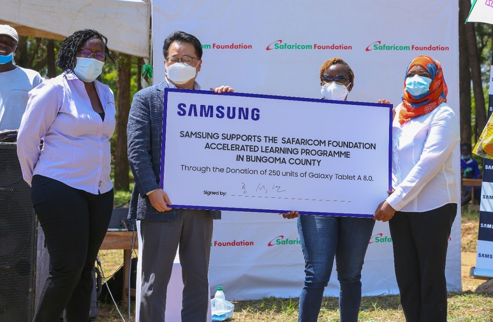 Samsung M.D and Safaricom Foundation chairman