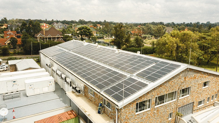 icolo.io installs solar systems at its Nairobi and Mombasa data centers