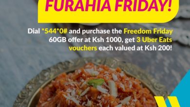 Purchase Telkom Kenya’s Freedom Friday Bundle and Get Free Uber Eats Vouchers