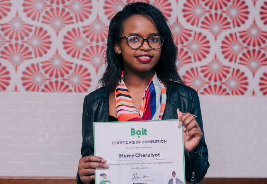 [Interview] Mercy Cheruiyot: Graduate, Bolt Drive4WITech initiative, Kenya