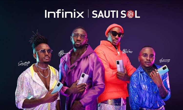 Infinix Announces Sauti Sol as Brand Ambassadors