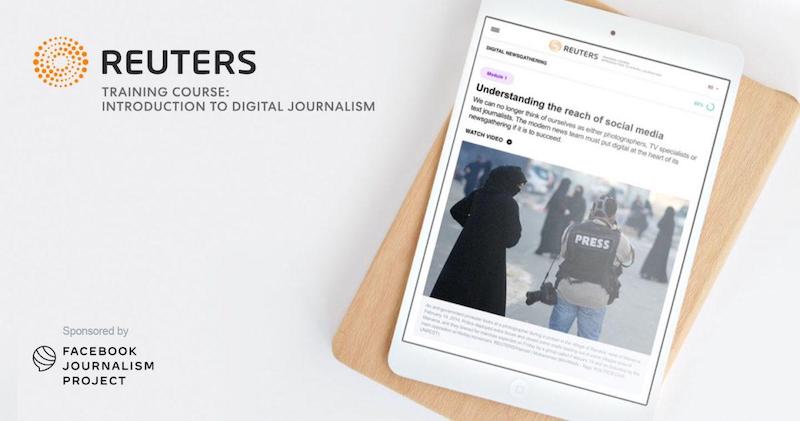 How To Apply For The Facebook and Reuters Free Digital Journalism Course