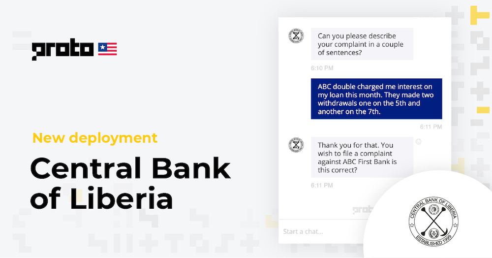 Central Bank of Liberia deploys chatbot to expand access to financial consumer protection