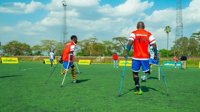 Kenya Amputee football team