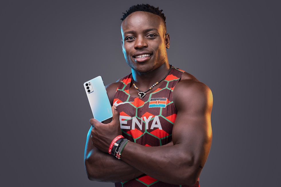 Sprinter Omanyala names OPPO Kenya ambassador