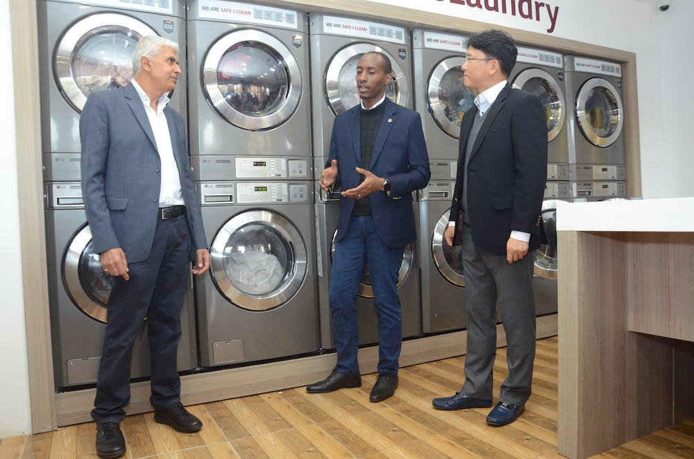 LG eyes growing on-demand laundry market with smart shops