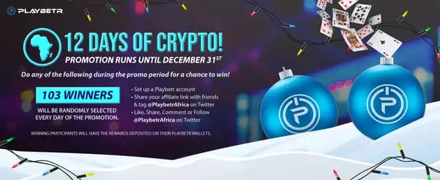 Playbetr Africa announces its crypto Giveaway