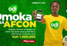 Odibets Omoka na AFCON