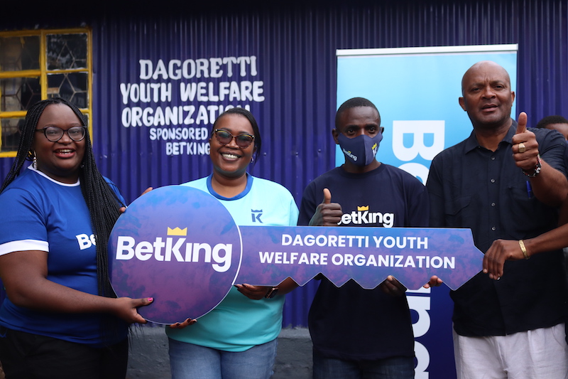 BetKing hands over refurbished Community Youth Centre to Kawangware youths