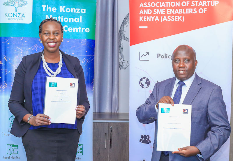 Konza and Association of Startups sign MoU to support local startups