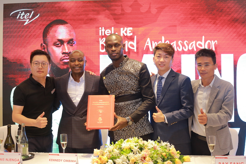 Itel Kenya unveils King Kaka as its new Brand Ambassador