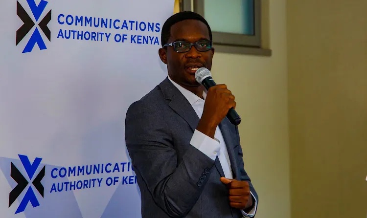 Communications Authority Director General Ezra Chiloba [Photo:Courtesy]