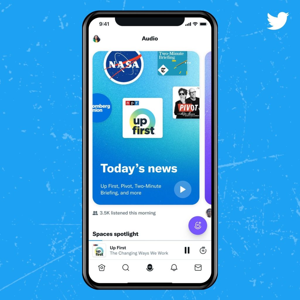 Podcasts are coming to Twitter