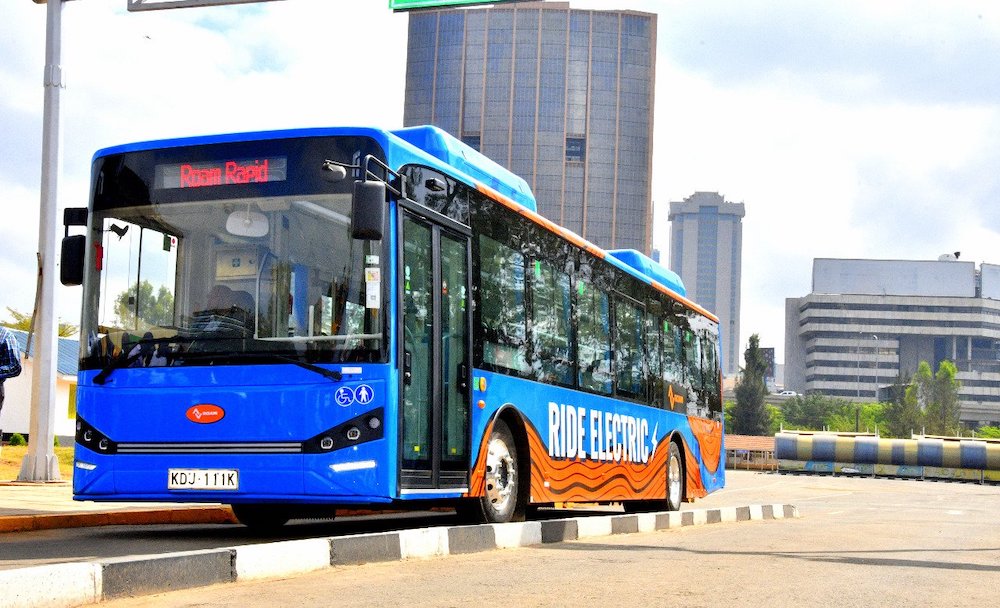 Roam launches its first mass transit electric bus in Nairobi