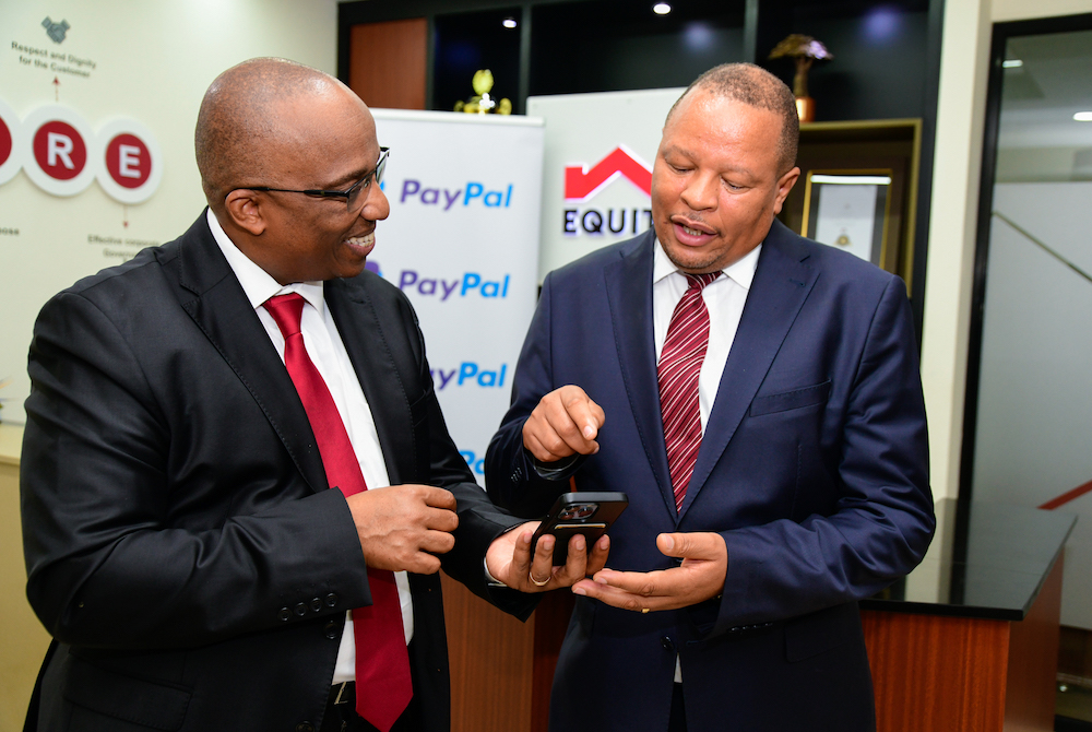 Kenyans can now enjoy PayPal withdrawals on Equity Mobile App