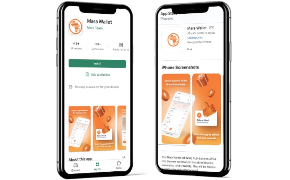 Mara crypto wallet for sub-Saharan Africa