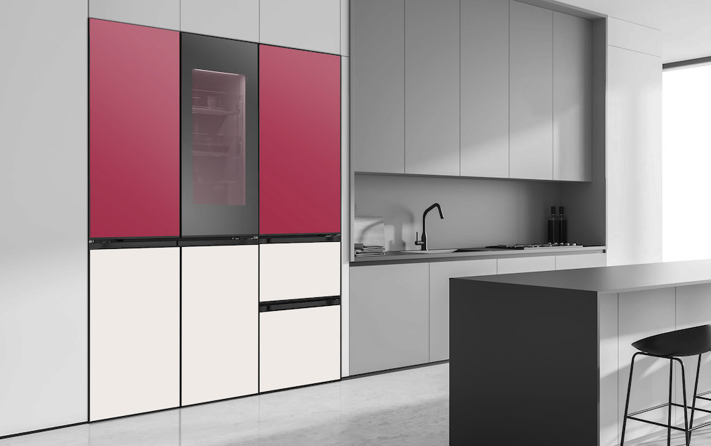 LG colour-changing fridge