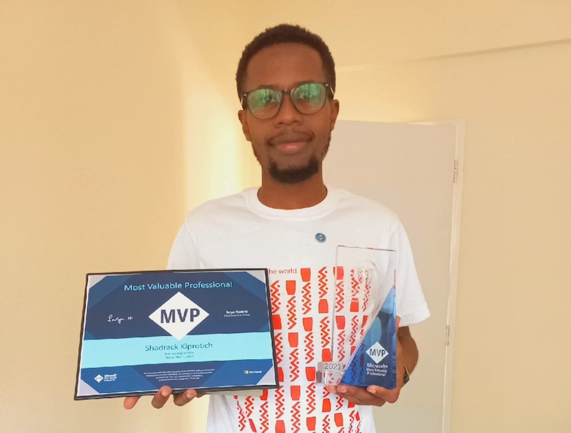 Kenyan wins Microsoft’s coveted MVP award