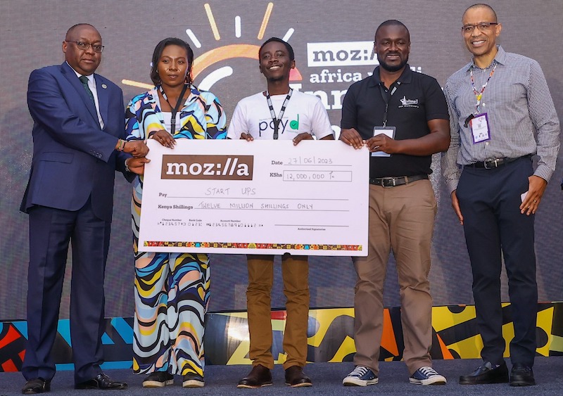 Payd Wins Ksh.4M Mozilla Africa Mradi Innovation Challenge Grant