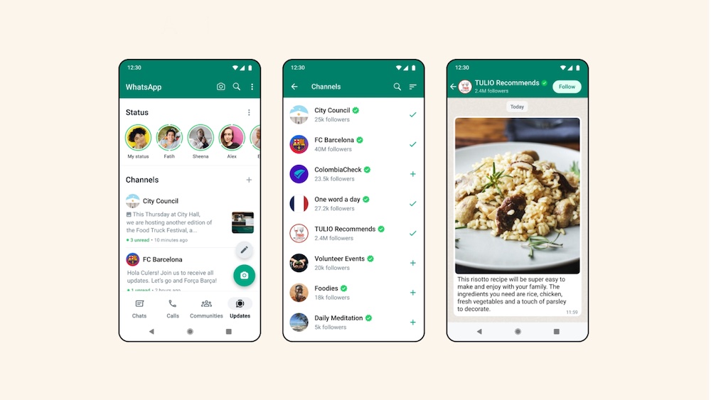 WhatsApp Channels launched