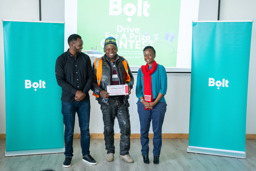 Bolt Drivers reward scheme in kenya