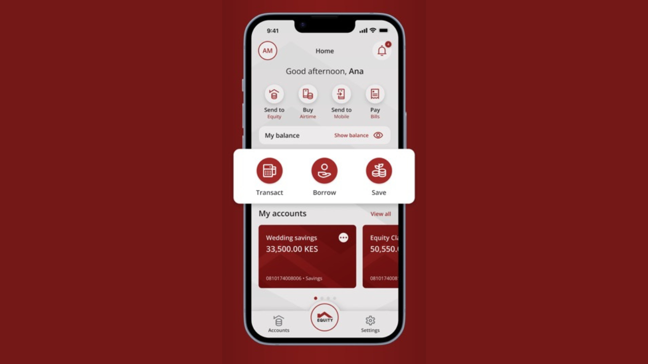 Equity Bank’s payment channels