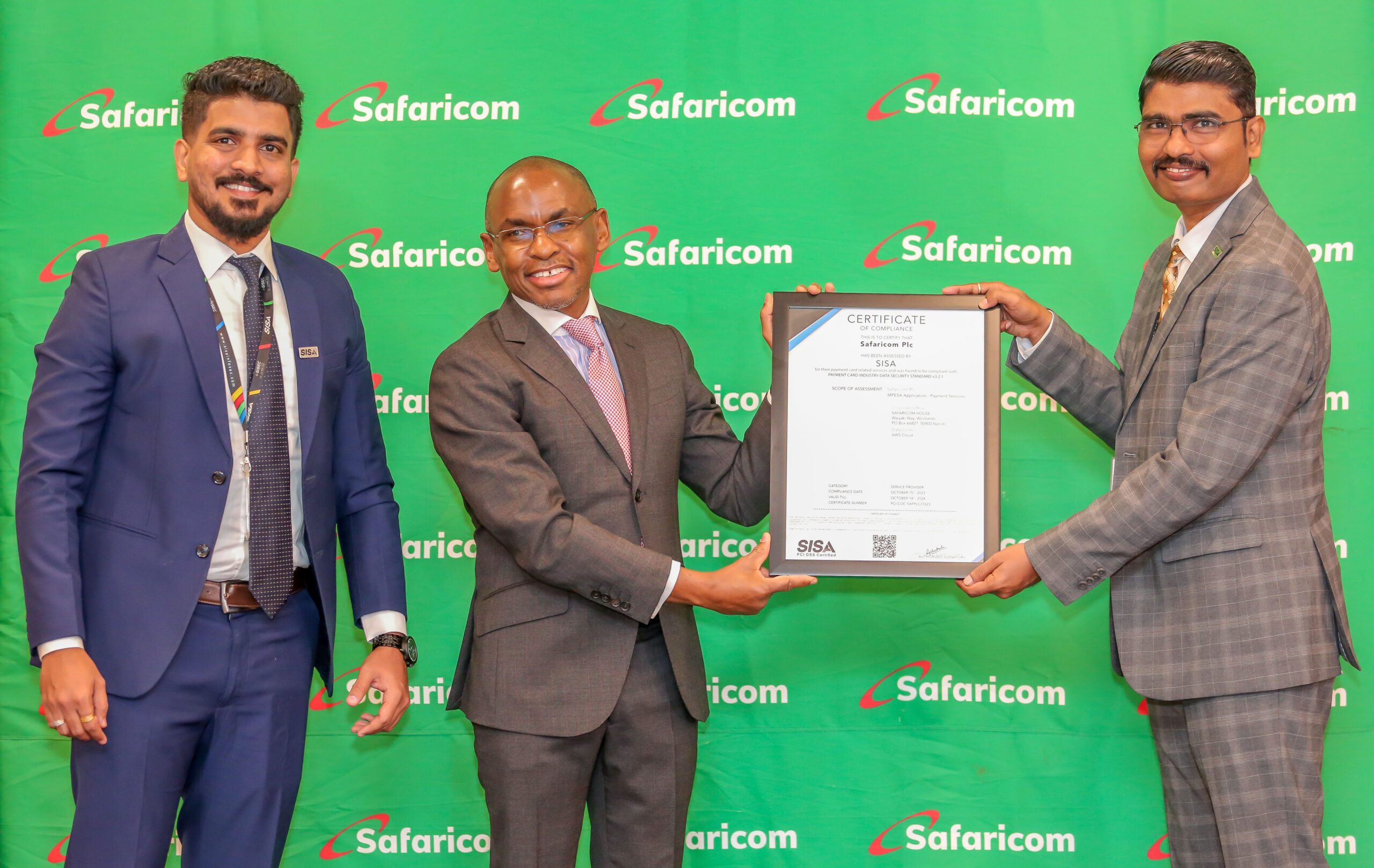 Safaricom Payment Card Industry Data Security Standard certification