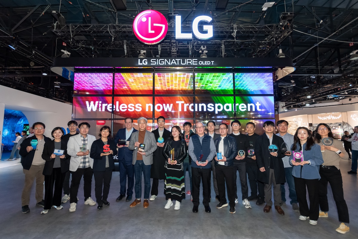 LG Receives over 200 Awards and Recognitions at CES 2024