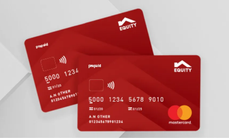 Equity Prepaid card