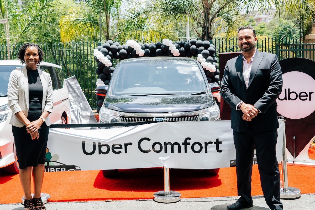 Uber Comfort Kenya Launch