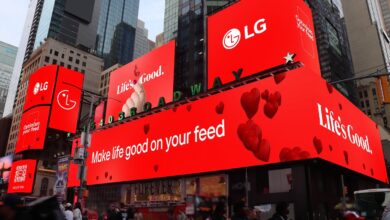 LG Life's Good Optimism your feed Campaign