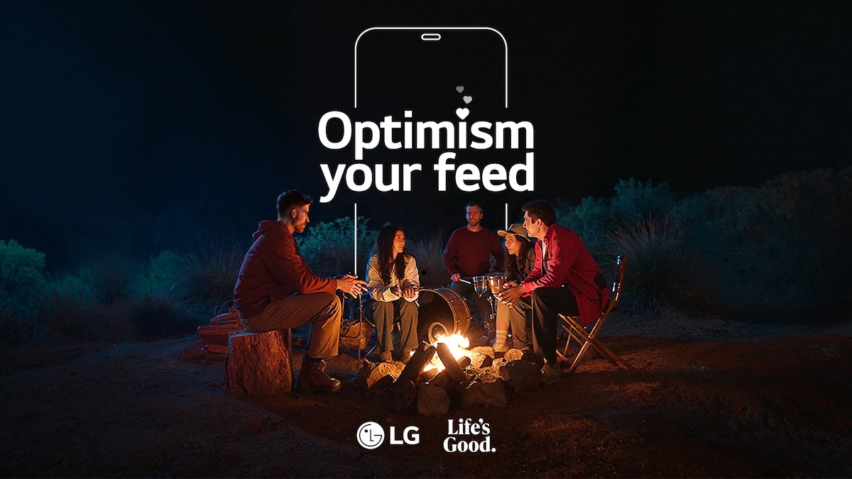 LG Optimism Your Feed Social media campaign