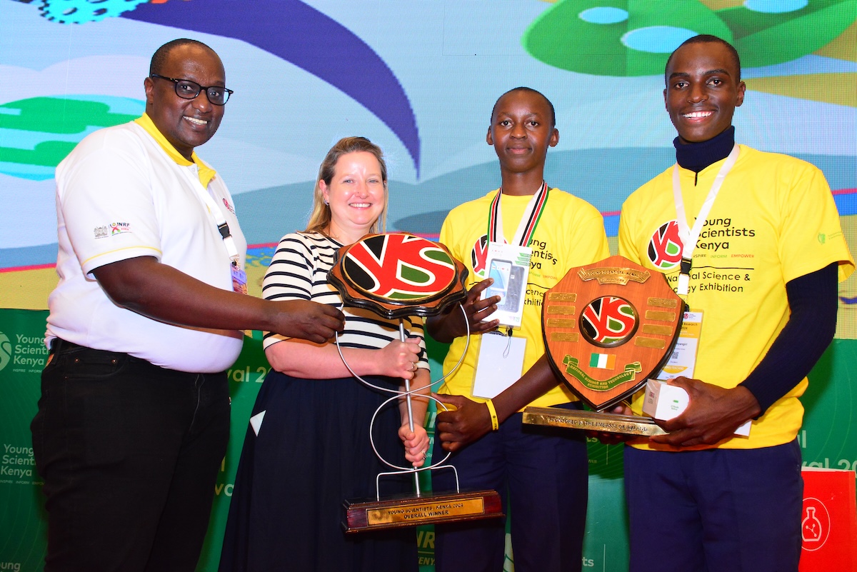 Nyamira County Students Shine at Young Scientists Kenya 2024 Awards