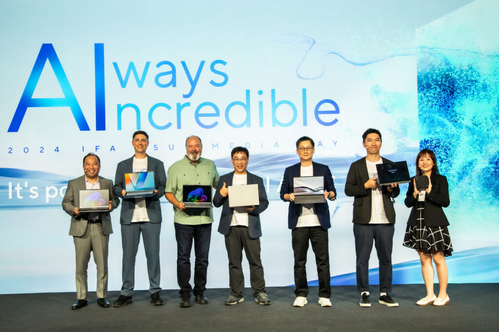 ASUS announces new Intel-Driven Copilot+PCs with partners at Always Incredible Media Day for IFA 2024