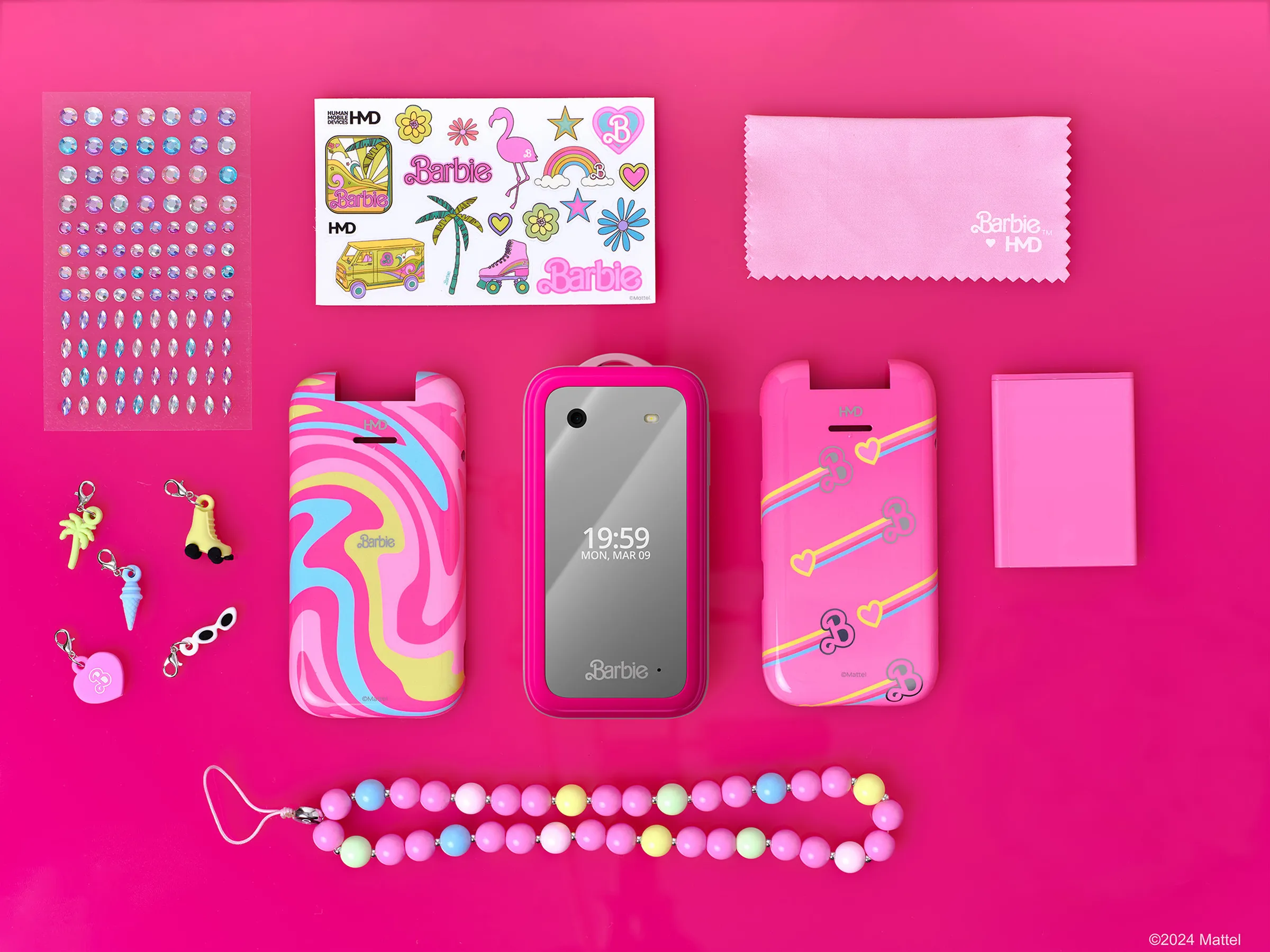 HMD in Partnership With Mattel Launch Barbie Flip Feature Phone