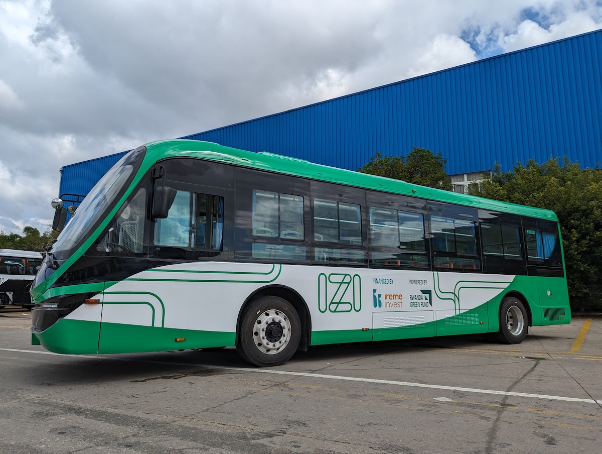 IZI electric buses Rwanda